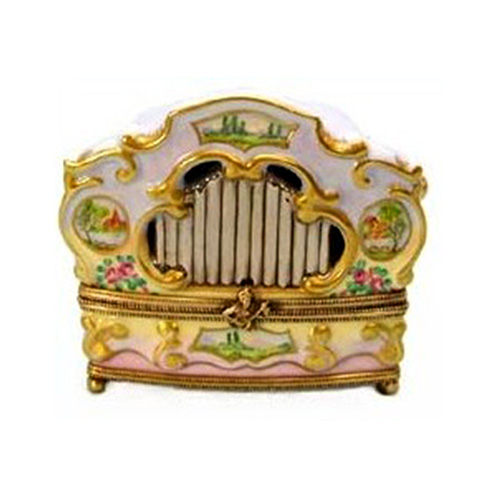 Chanille Calliope Organ Limoges Box