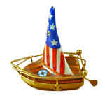 Magnifique USA Sailboat with Rudder