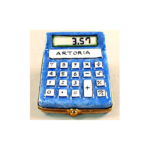 Artoria Multi-function Calculator Limoges Box