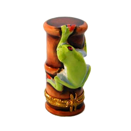 Artoria Red Eyed Tree Frog Limoges Box