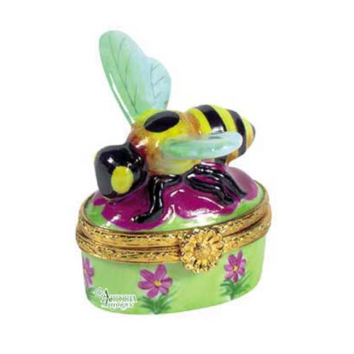 Artoria Mini Bee Limoges Box