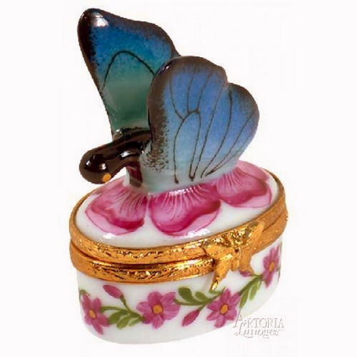 Artoria Mini Butterfly Limoges Box