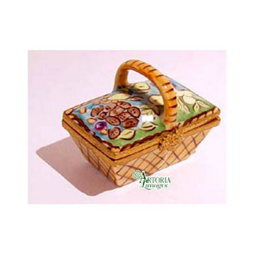 Artoria Basket with Vegetables Limoges Box