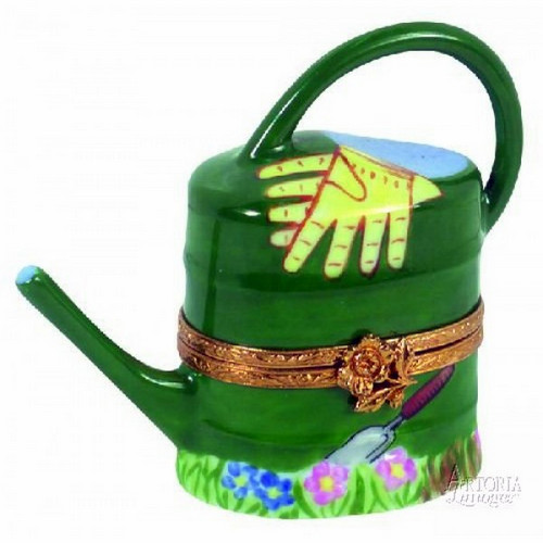 Artoria Watering Can: Green Limoges Box