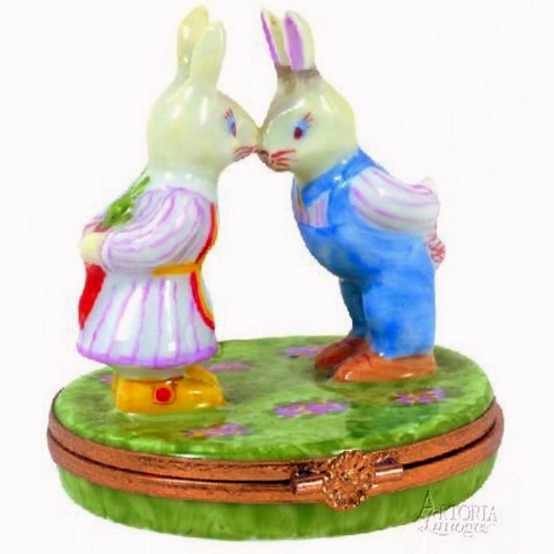 Artoria Mr. and Mrs. Rabbit Limoges Box