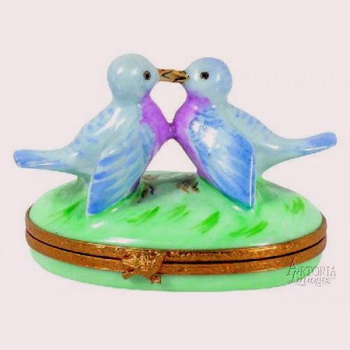 Artoria Bluebirds in Love Limoges Box