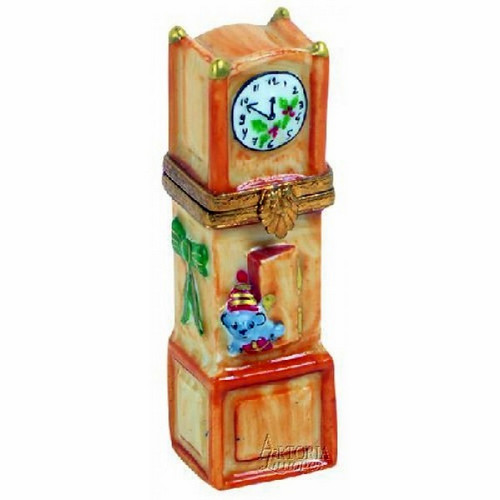 Artoria Grandfather Clock Limoges Box