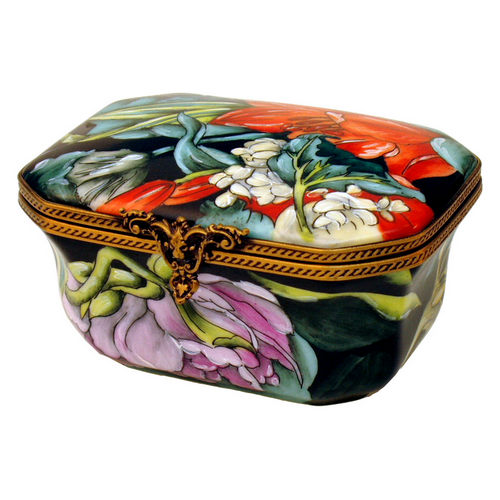 Rochard Studio Collection Tiger Lily Limoges Box