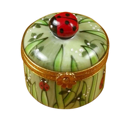Rochard Ladybug in Grass Limoges Box
