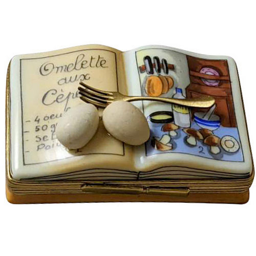 Rochard Cookbook - Omelet Limoges Box