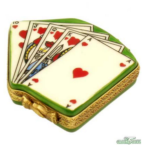 Rochard Deck of Cards Limoges Box