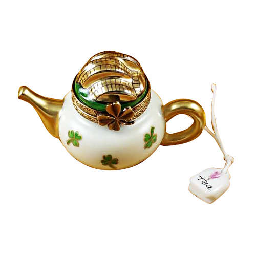 Rochard Irish Teapot Limoges Box