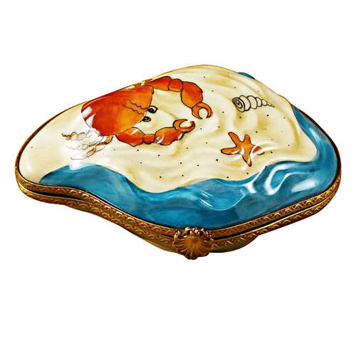 Rochard Oyster with Mermaid Limoges Box