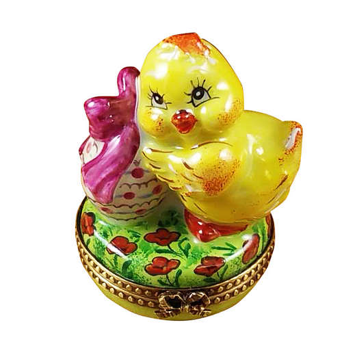 Rochard Easter Chick Limoges Box