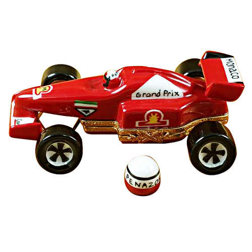 Rochard Formula One Race Car Limoges Box